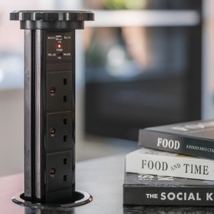 power socket, worktop, kitchen island