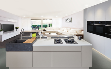 Sleek &amp; chic, a futuristic kitchen of its kind