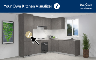 DIY Home Kitchens using Mia Cucina Kitchen Visualizer online