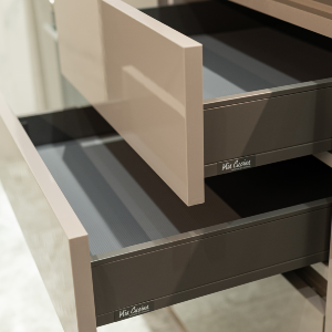 A variety of drawers