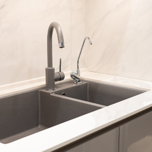 Double-bowl sink