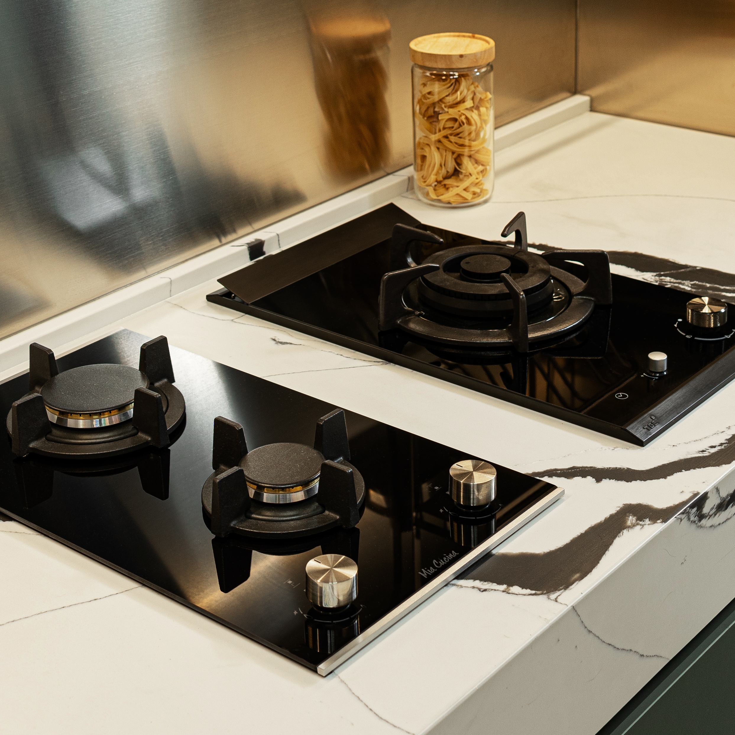 TGC 極炎火單頭嵌入式平面爐, Mia Cucina雙頭燃氣煮食爐