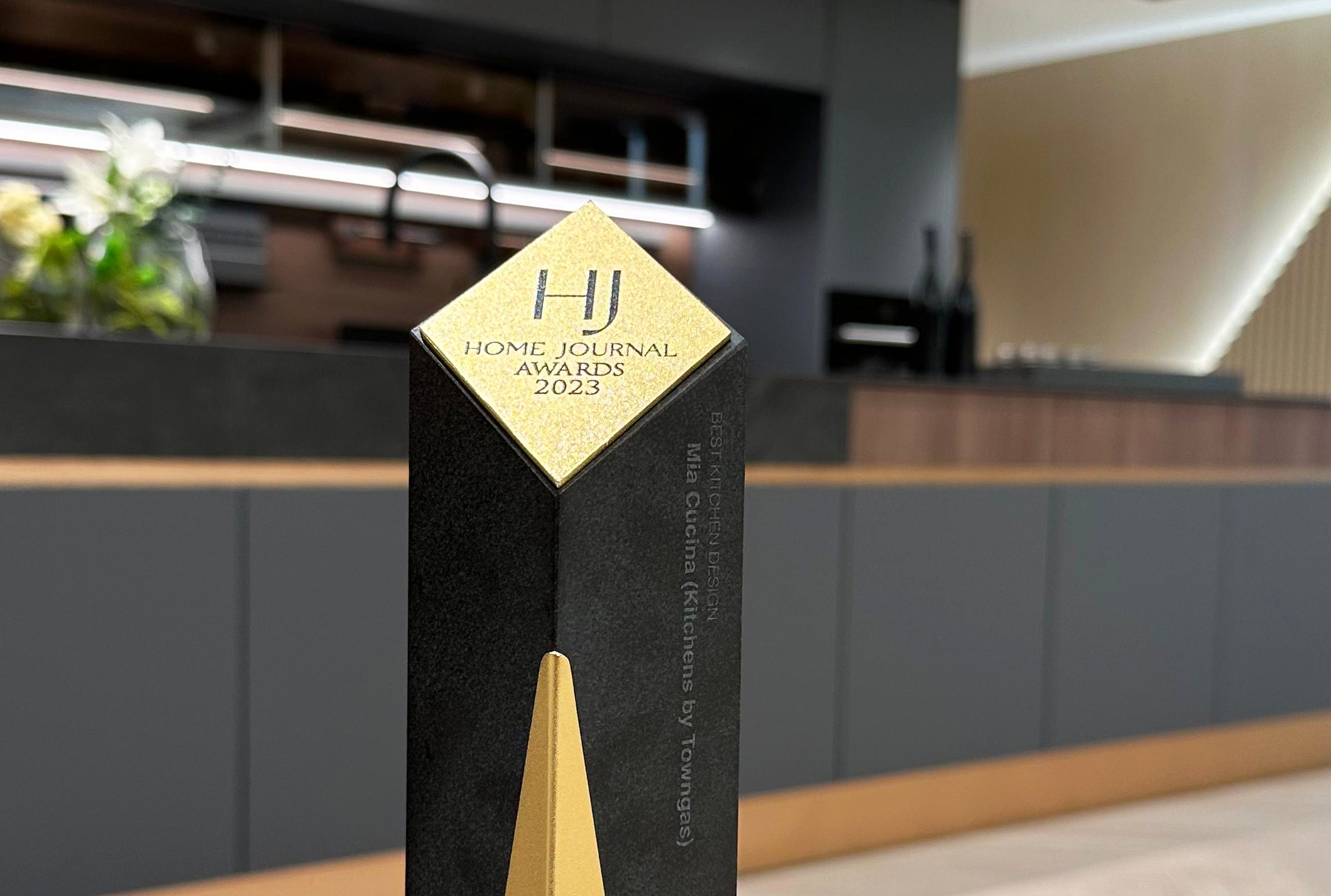 Mia Cucina once again received the annual &quot;Best Kitchen Design&quot; award presented by Home Journal